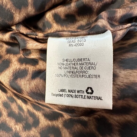 Route 66 Faux Leather Jacket Youth Small Black Zippers Biker Full Zip Lined - Picture 4 of 10